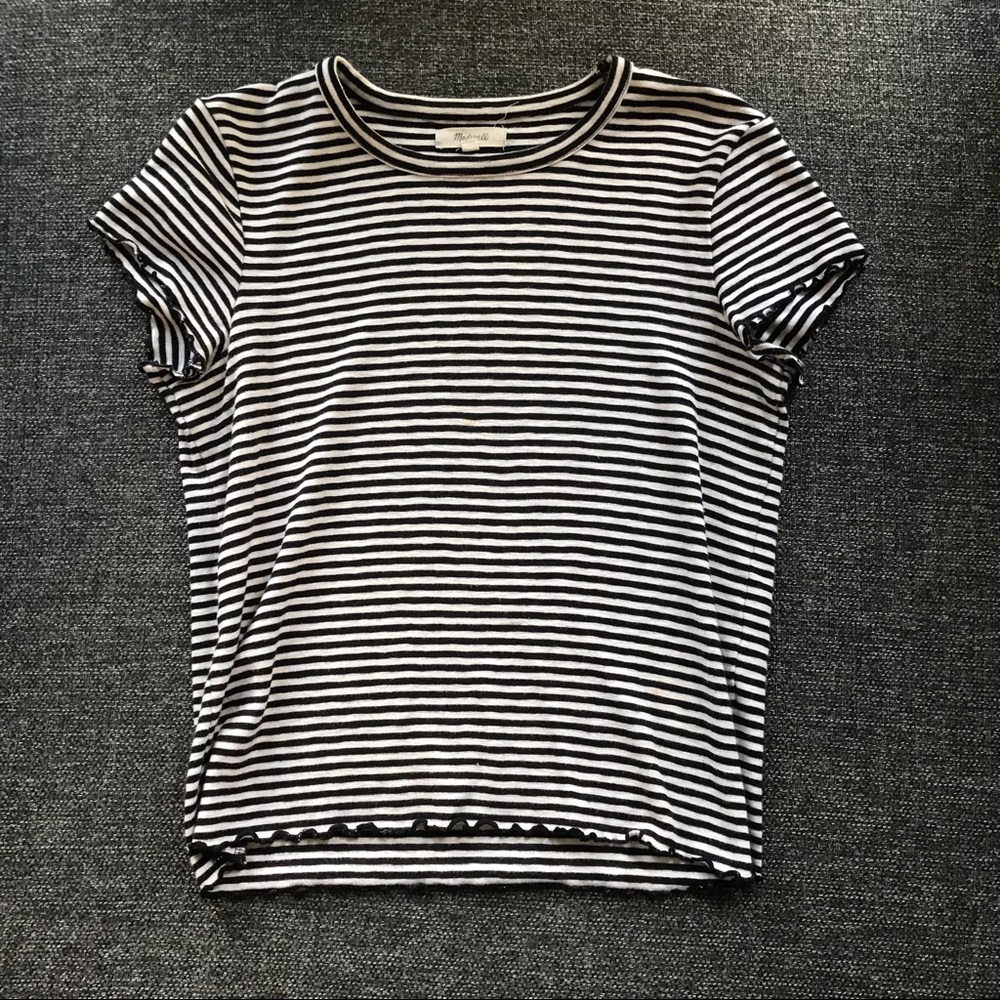 ✨PRICE DROP✨ Madewell Striped Baby Tee